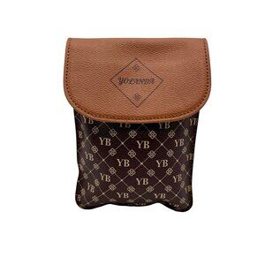 Yolanda Brown Monogram Phone Bag